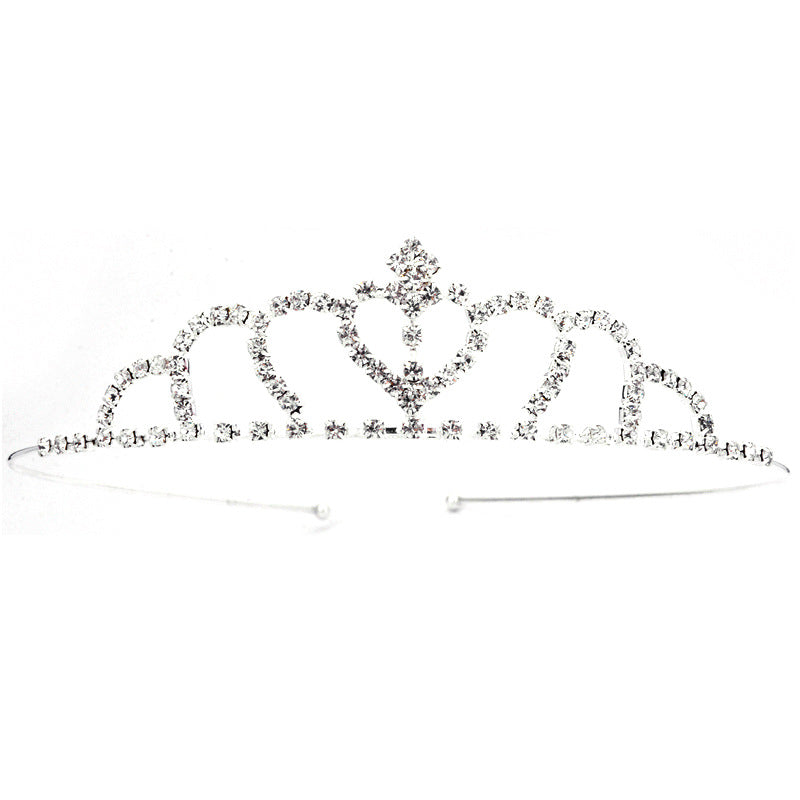 Damen Kristallverzierte Tiara Karnz