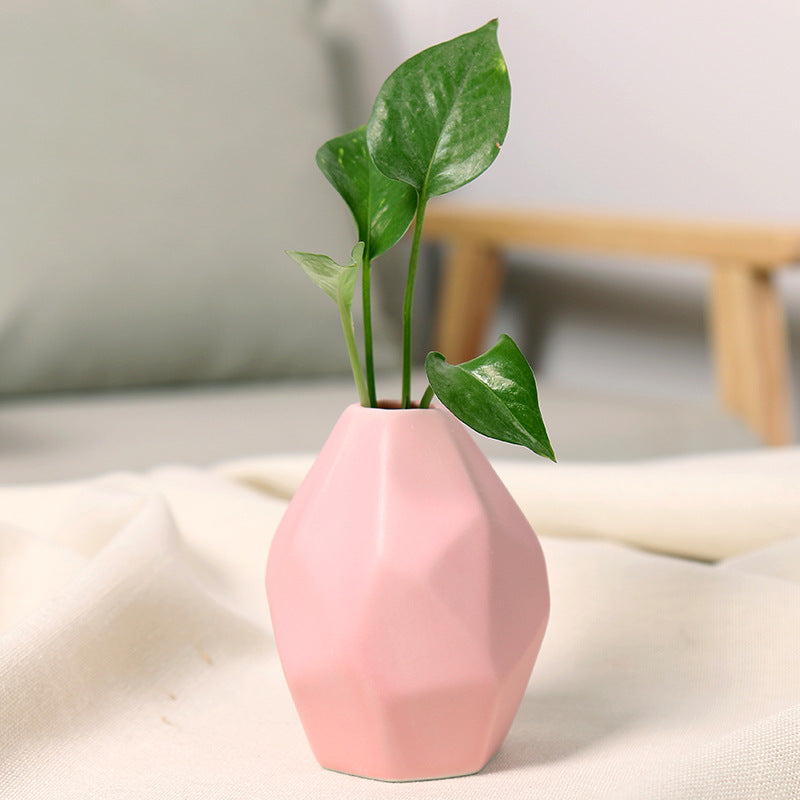 Geometrische Keramische Dekorative Vase Karnz