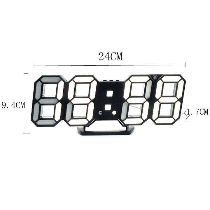 Digitaler Tischwecker mit Xxl Led-Anzeige Karnz