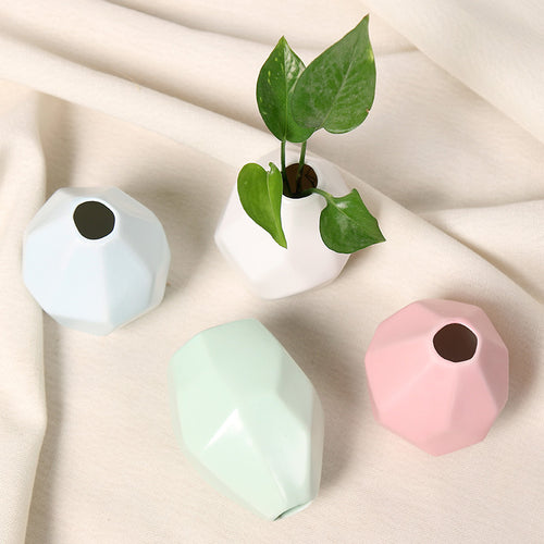 Geometrische Keramische Dekorative Vase Karnz