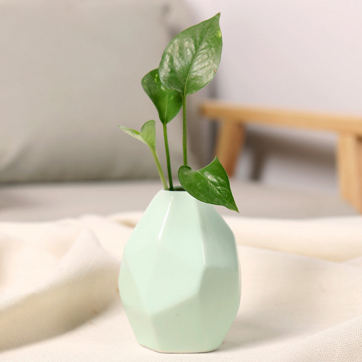 Geometrische Keramische Dekorative Vase Karnz