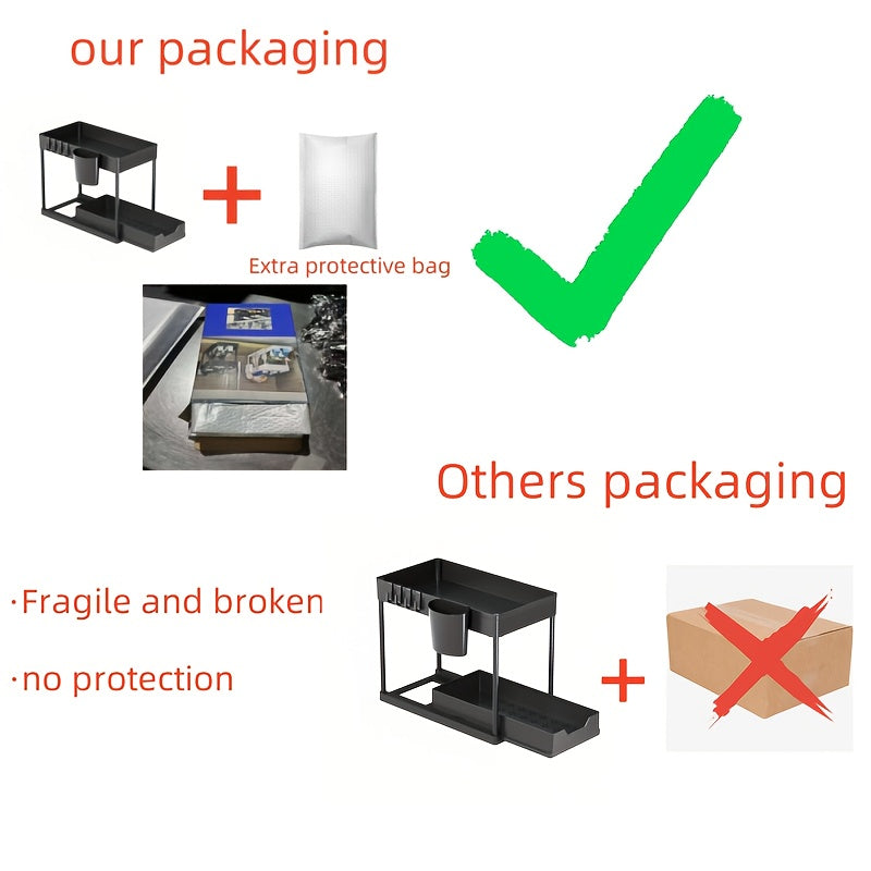 Ausziehbarer Unterspülenschrank-Organizer | Karnz