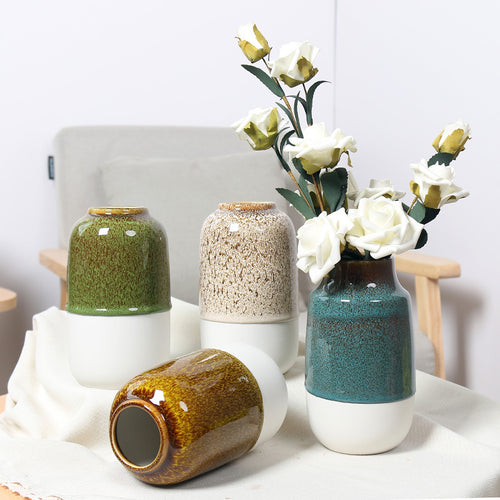 Dekorat Vase aus Keramik Karnz