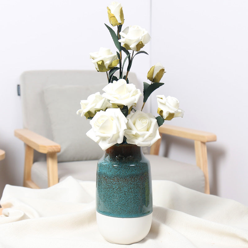 Dekorat Vase aus Keramik Karnz