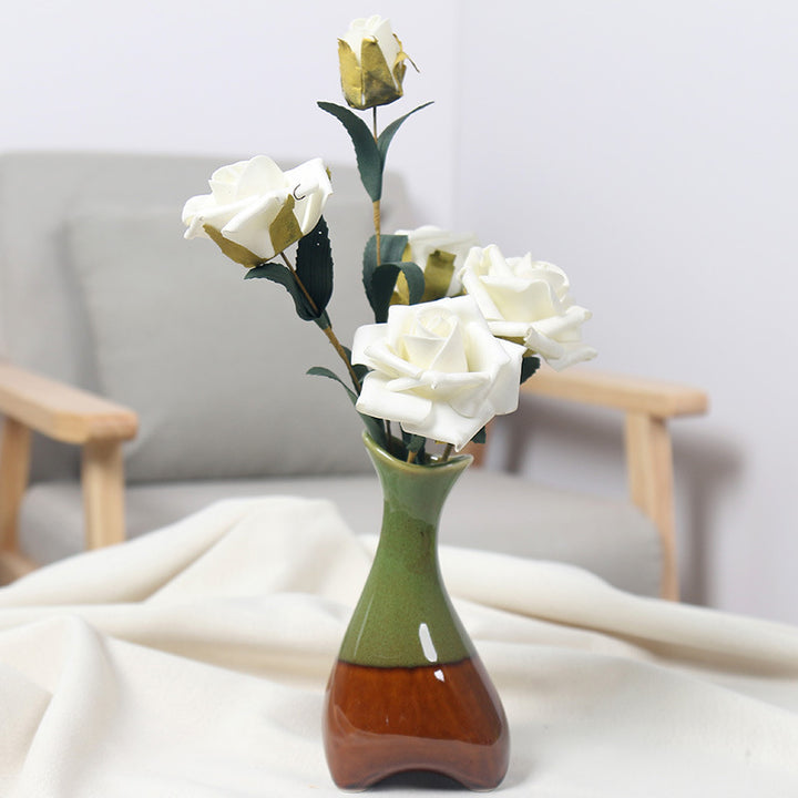 Elegante Keramische Blumenarrangement Karnz