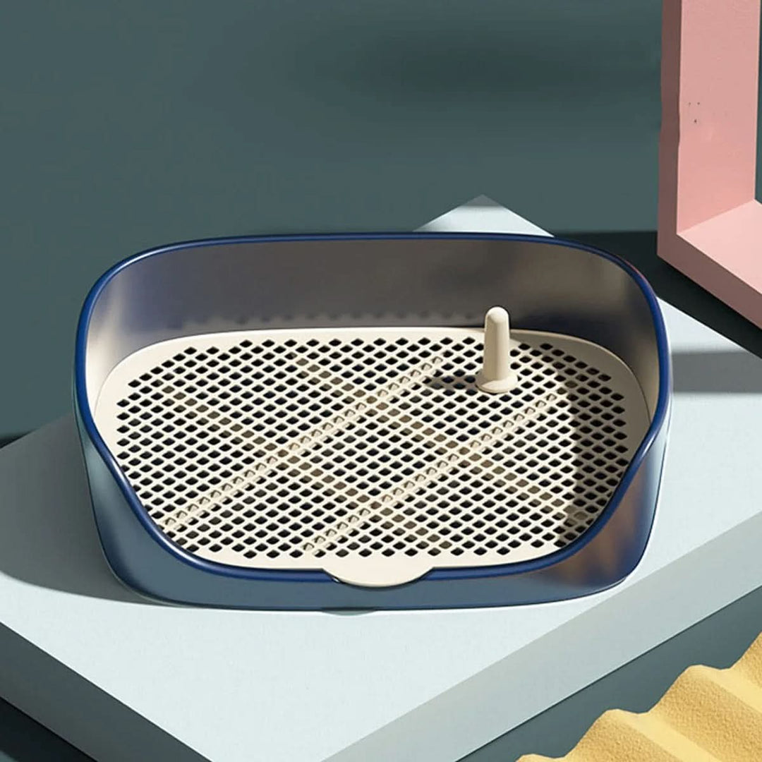 Welpen-Toilettentrainer mit Spritzschutzrand