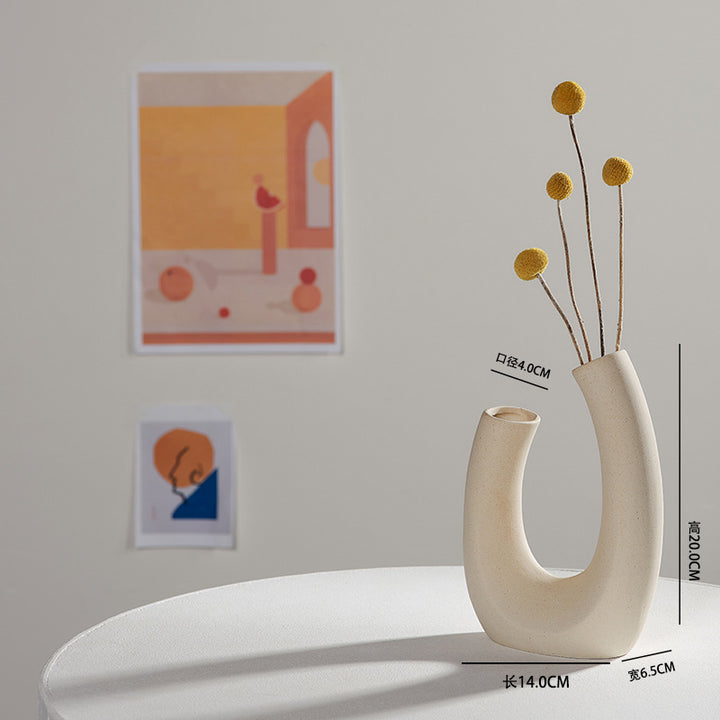 Künstlerische Loop-förmige Vase