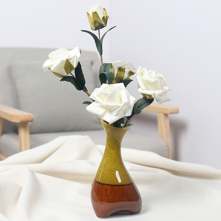 Elegante Keramische Blumenarrangement Karnz