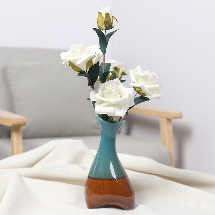 Elegante Keramische Blumenarrangement Karnz