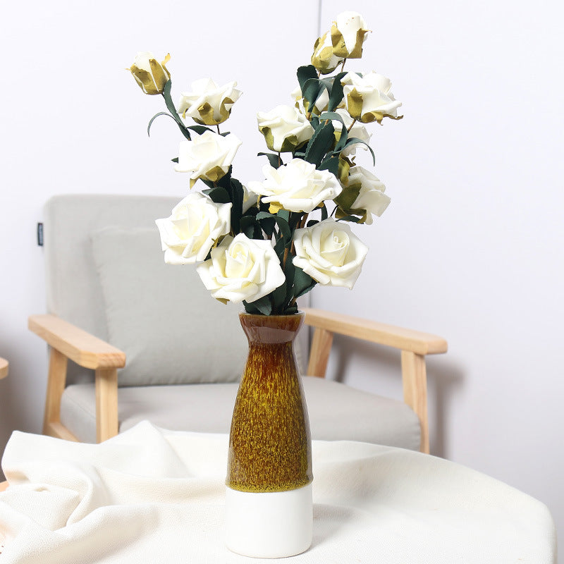 Elegante Keramikblumenvase Karnz