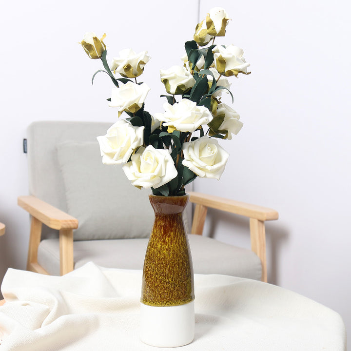 Elegante Keramikblumenvase Karnz