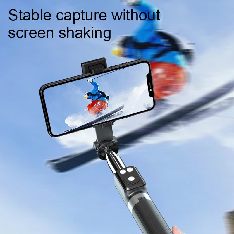 Neuer 6-in-1-Selfie-Stick mit Aufhelllicht