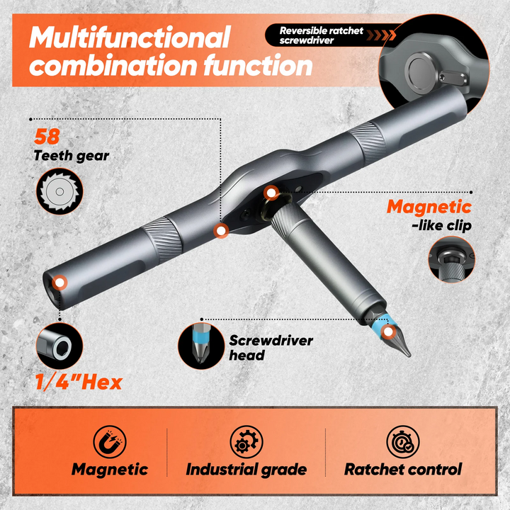 Ratchet 24-in-1 Schraubendreher Set | Karnz