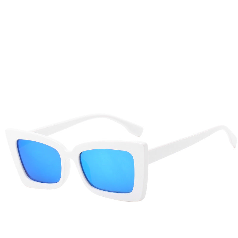Damen Designer-Sonnenbrille mit modernem geometrischen Rahmen Karnz