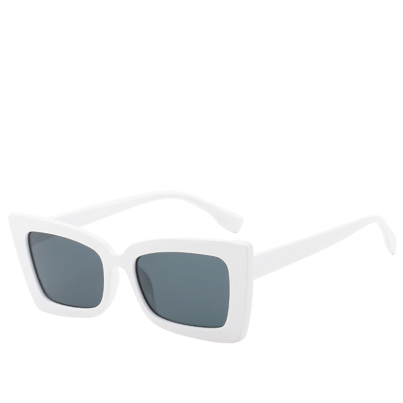 Damen Designer-Sonnenbrille mit modernem geometrischen Rahmen Karnz