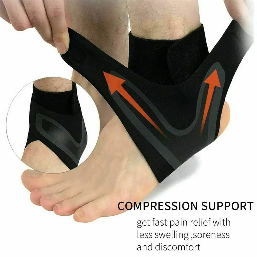 Plantar Knöchel X Wrap Unterstützung Kompressionssocke