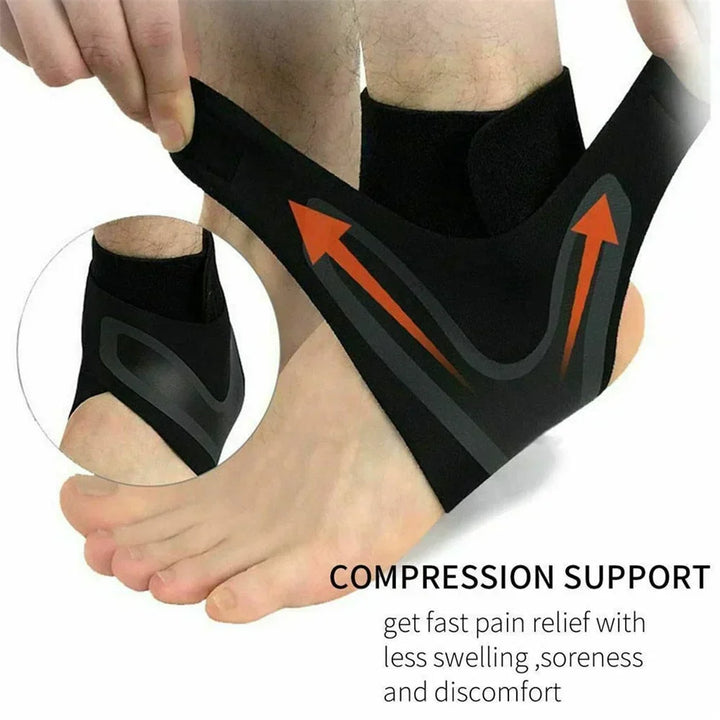Plantar Knöchel X Wrap Unterstützung Kompressionssocke