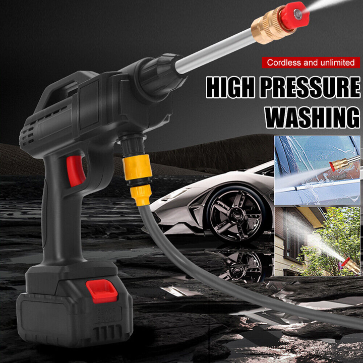 600W Kabelloser Tragbarer Hochdrucksprühwasserpistole | Karnz