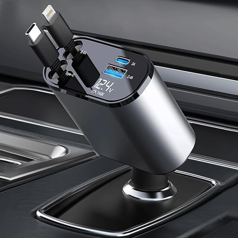 4 in 1 Schnell Auto Handy Ladegerät | Karnz