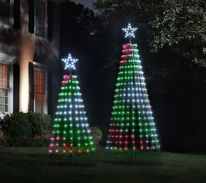 Der choreografierte Lichtshowbaum