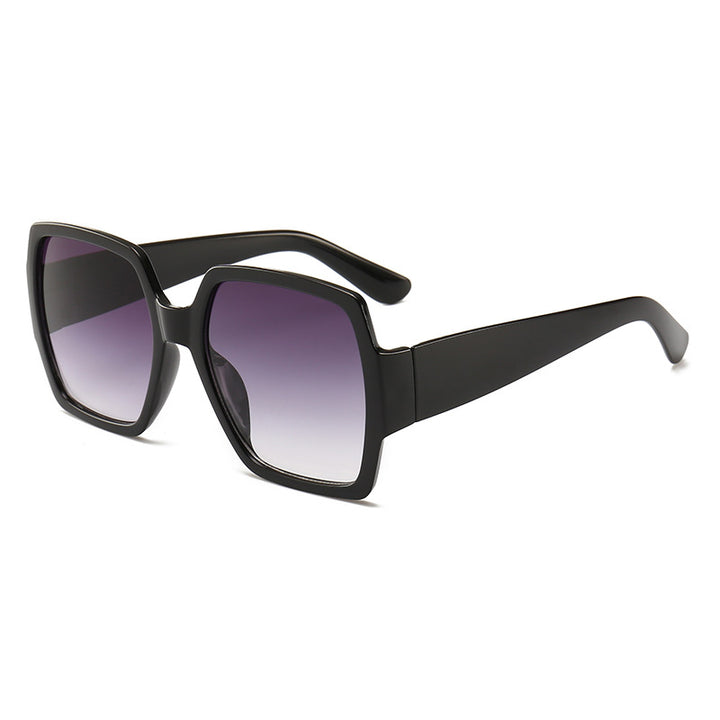 Funkelnde geometrische Rahmen Sonnenbrille Karnz