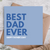 Der beste Papa aller Zeiten | Vatertagskarte