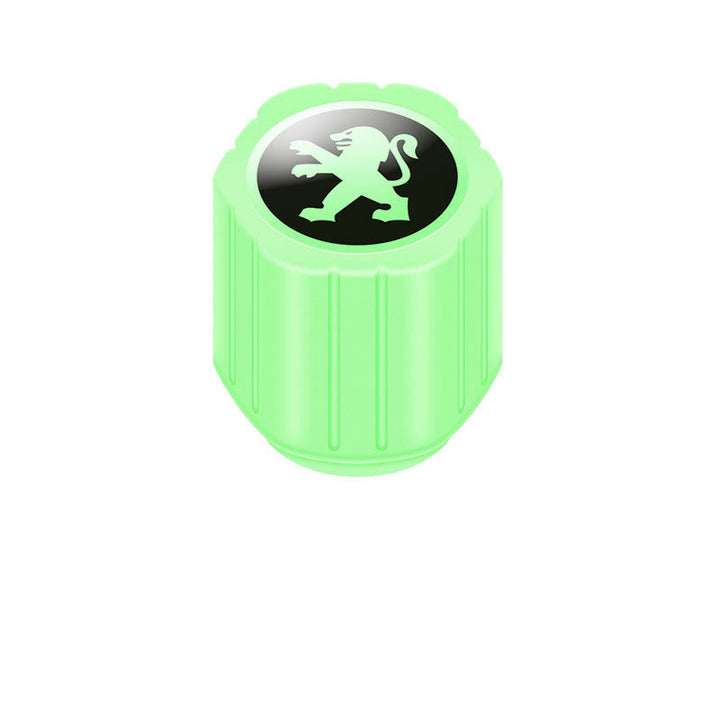 20-Pack Neongrüne Glow-Reifendruckkappen – Keine Batterie erforderlich, Universelle Passform Karnz