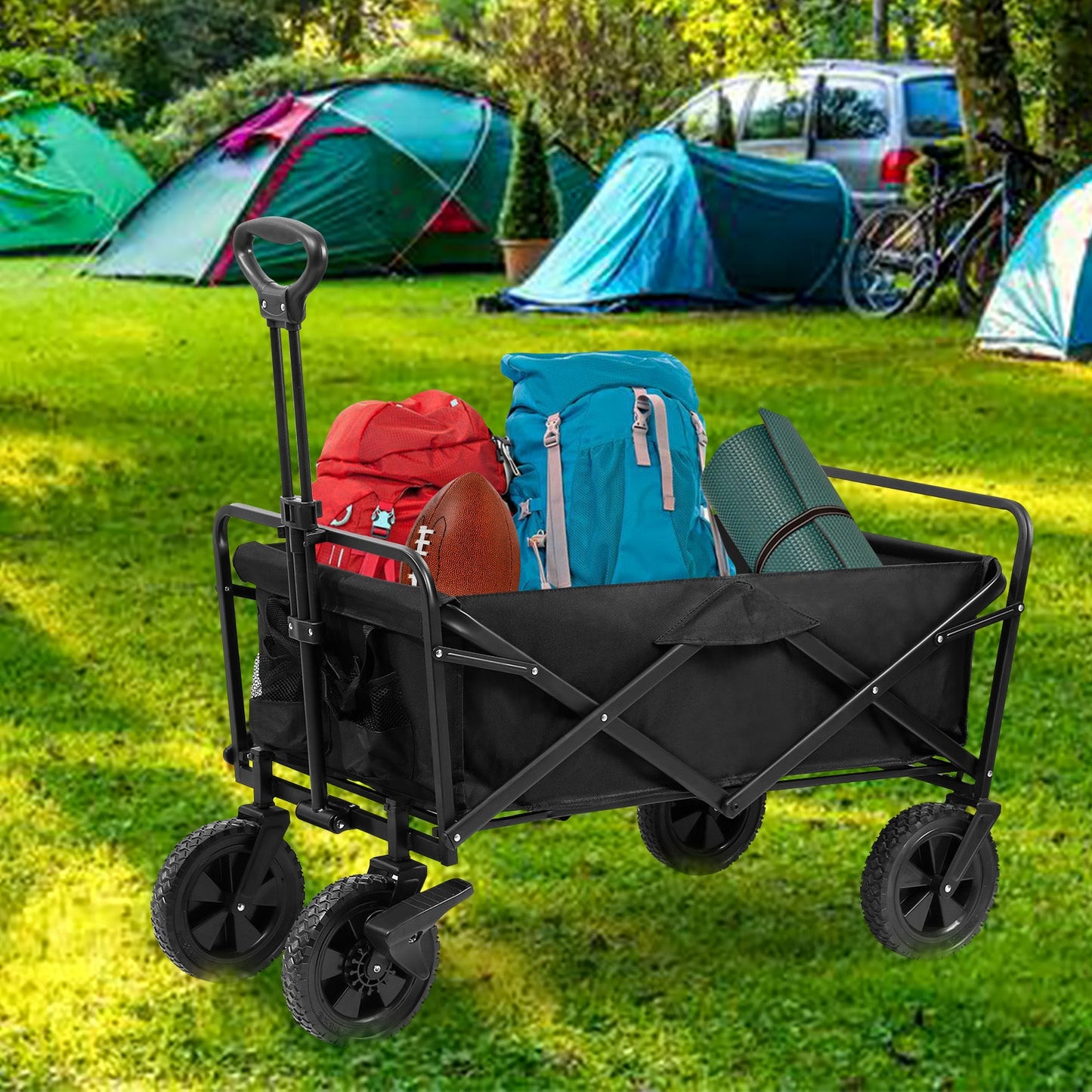 Bollerwagen Kippwagen Transportwagen 100kg Belastbarkeit | Karnz