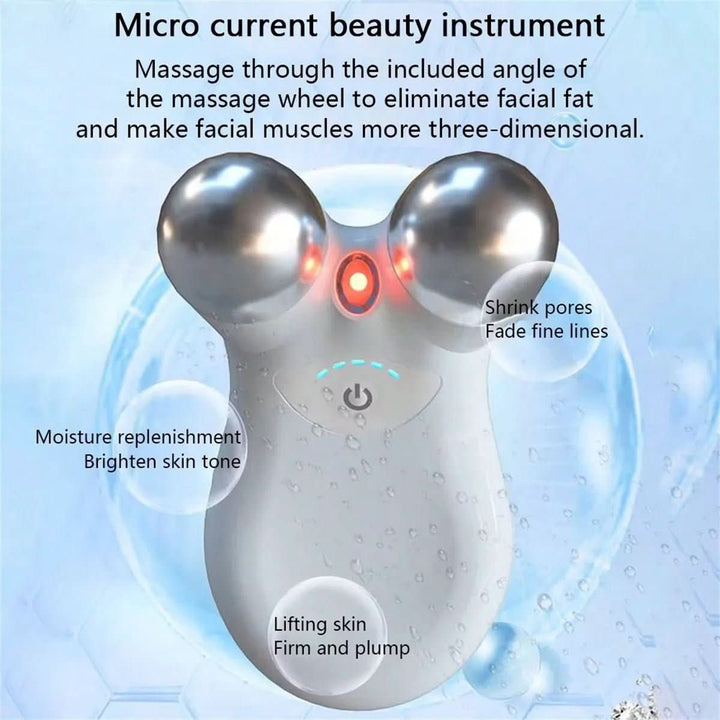 Professionelles Gesichtsmassagegerät mit Mikrostrom für straffere, glattere Haut