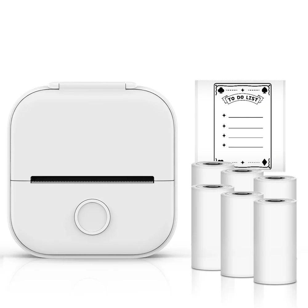 PocketPrint Mini – Tragbarer Thermo-Fotodrucker ohne Tinte | Karnz