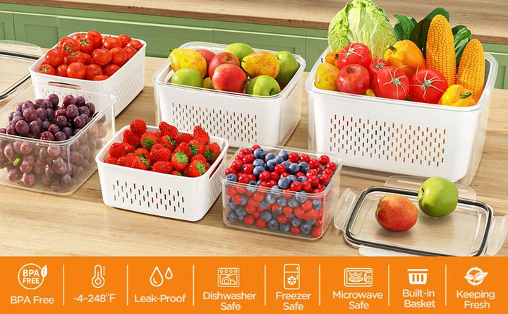 PureFresh Food Keeper — Frische, die Ihre Lebensmittel zum Leben erweckt und Sie jeden Bissen genießen lässt! | Karnz