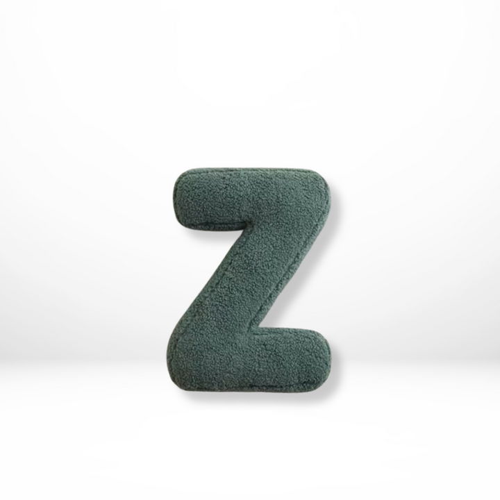Karnz | Samt Alphabet Dekokissen Mit Buchstaben A Bis Z