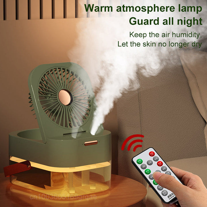 Portabler Spray-Ventilator mit Nachtlicht | Karnz