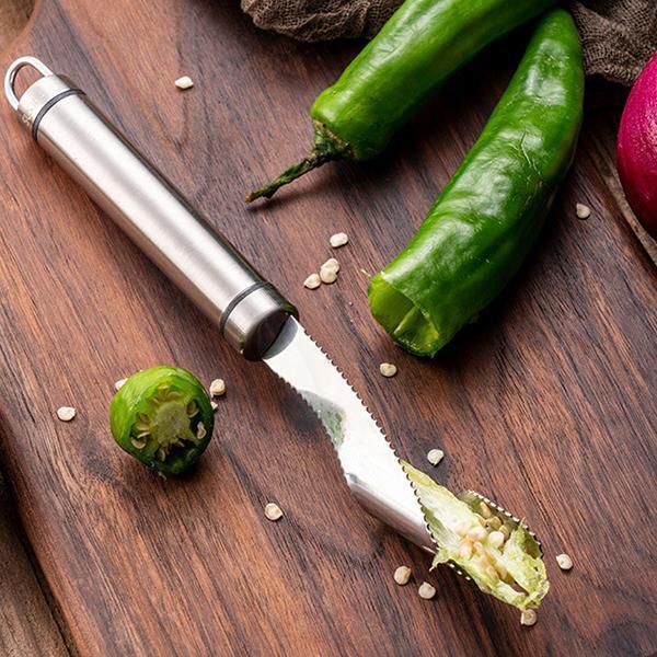 Edelstahl Chili Samenentferner | Karnz