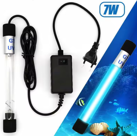 Karnz | Effiziente & tragbare Handheld starke UV-Licht Antiseptische Sterilisationslampe mit Quecksilber-Röhrenlicht, hochintensivem UV-Licht, opak reflektierender Silberfolie, für Zuhause, Büro, Reisen und mehr (US-Stecker)