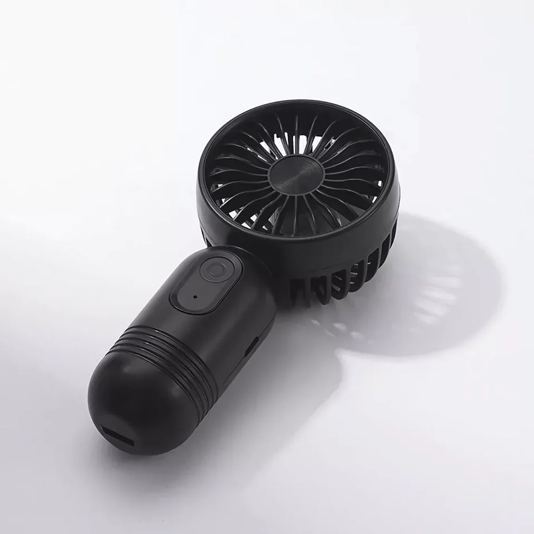 USB wiederaufladbarer Mini tragbarer Ventilator mit 3 Geschwindigkeiten | Karnz