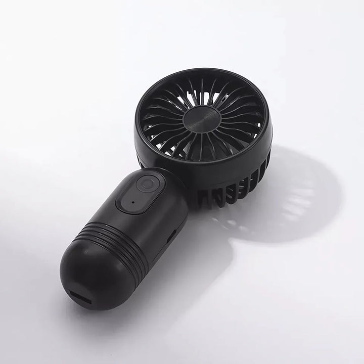 USB wiederaufladbarer Mini tragbarer Ventilator mit 3 Geschwindigkeiten | Karnz
