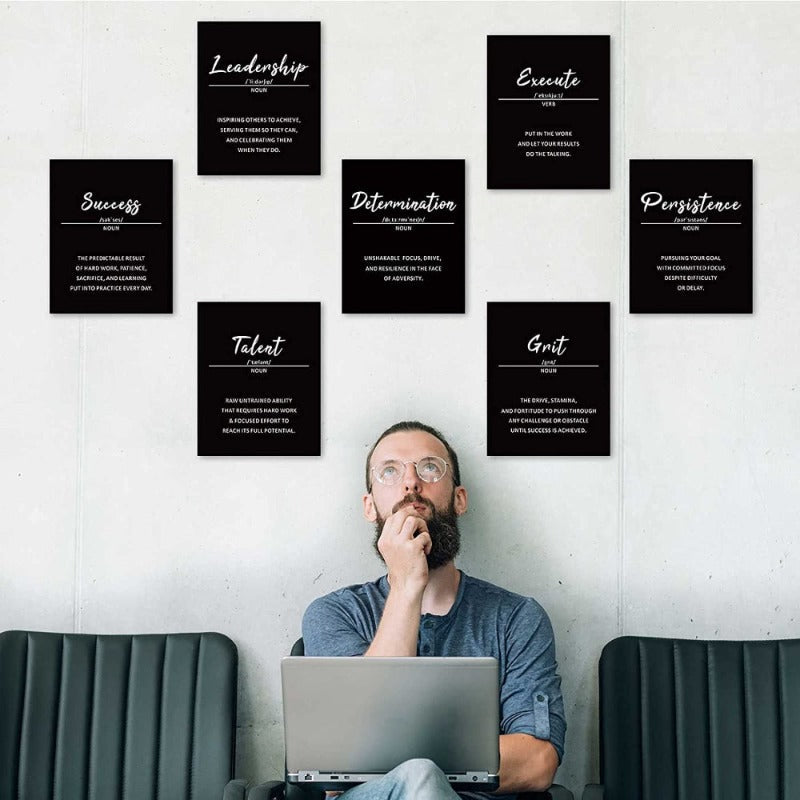 9 Teile Inspirierende Phrasen Wandkunst