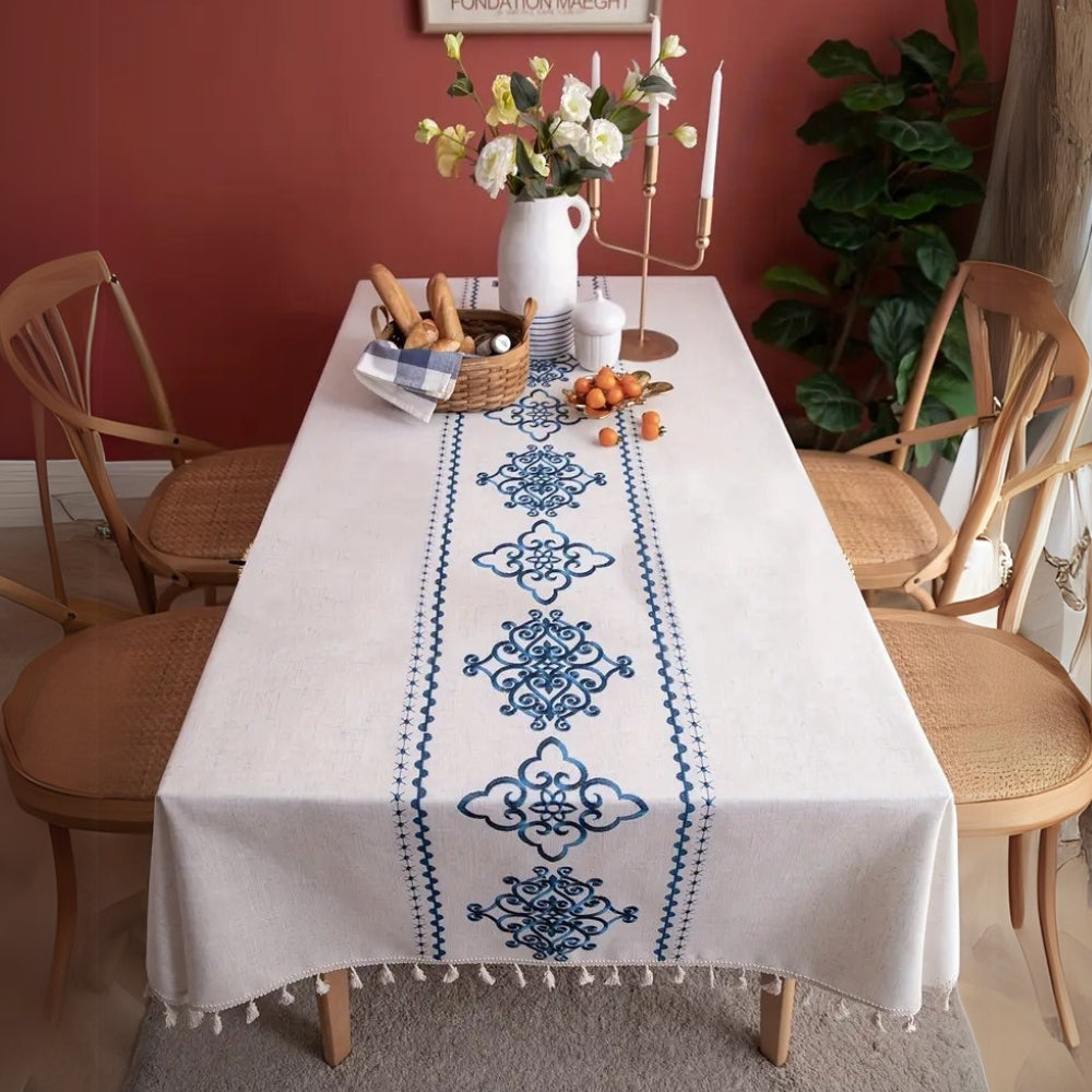 Sorella Luxe bestickte Tischdecke