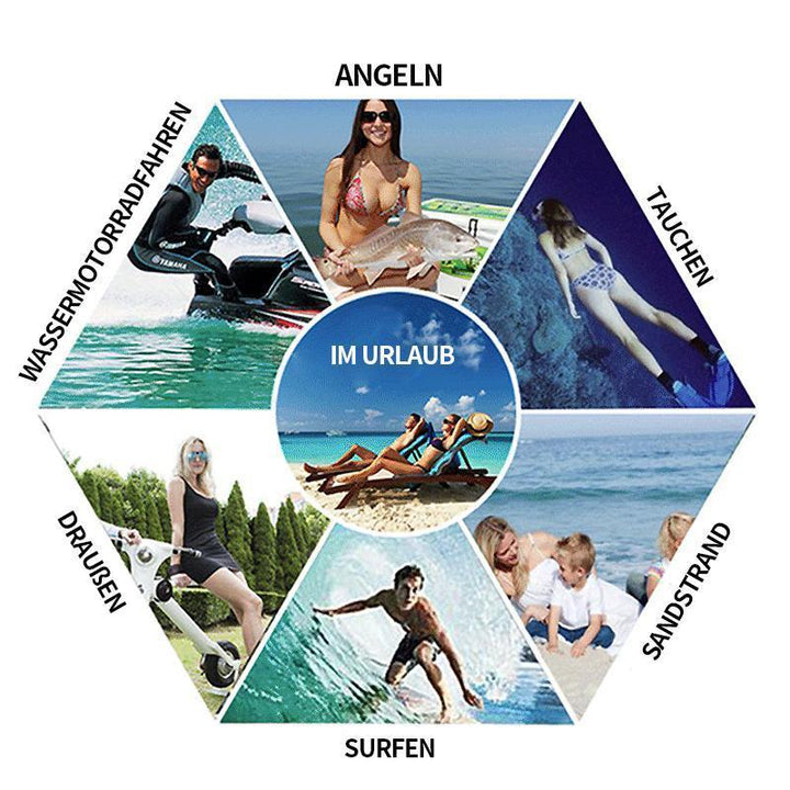 Sandsberg | Wasserdichte Handytasche | Schwimmende Schutzhülle | Mehrere Farben