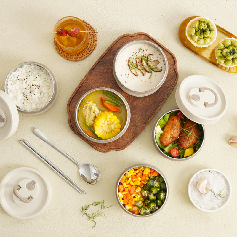 Edelstahl tragbare isolierte Lunchbox | Karnz