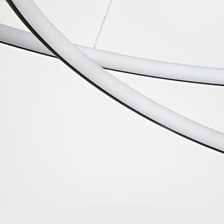 Moderner LED Kronleuchter mit Dimmfunktion – Pendelleuchte für Esszimmer und Wohnzimmer | Karnz