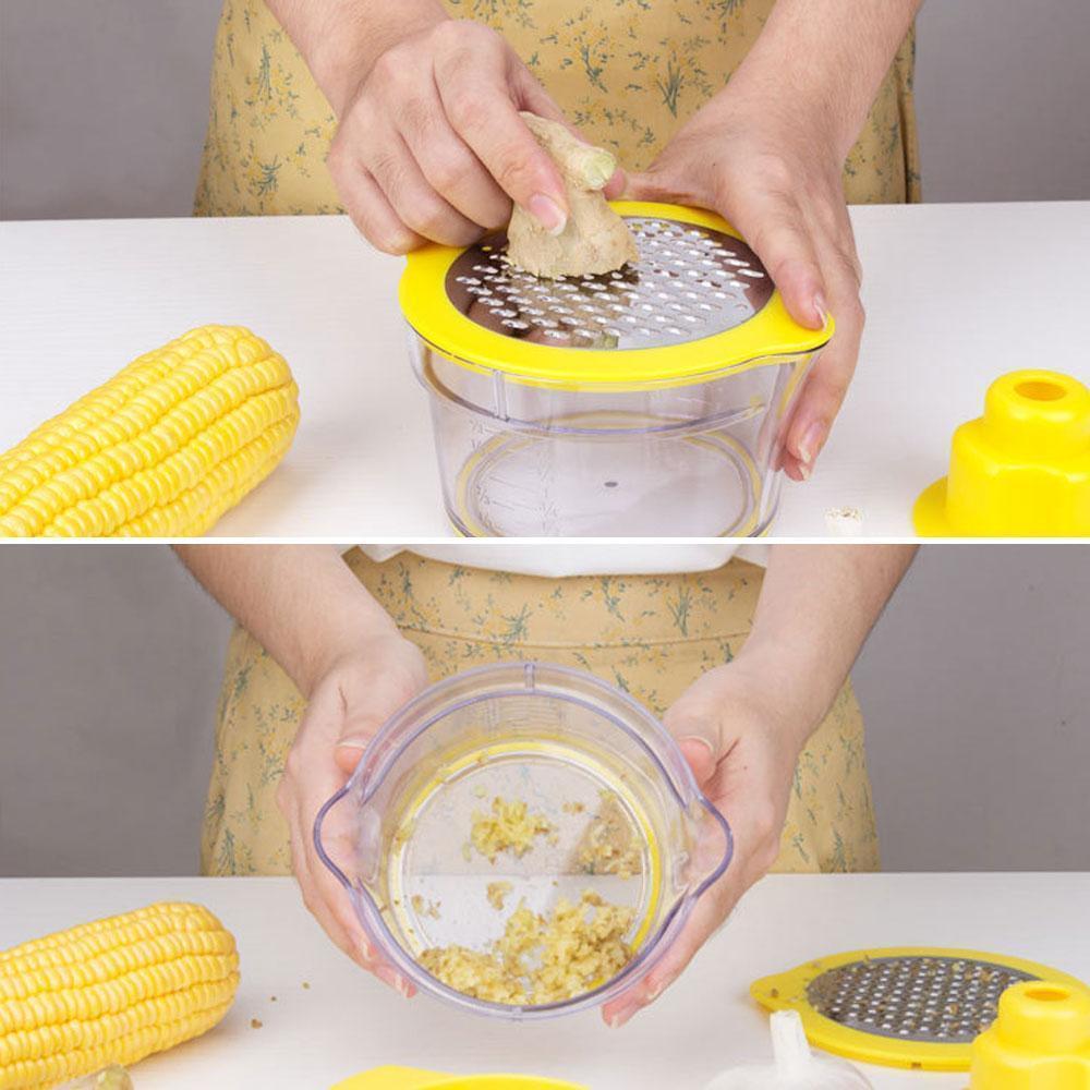 Cob Corn Stripper Mit Eingebautem Messbecher Und Reibe | Karnz