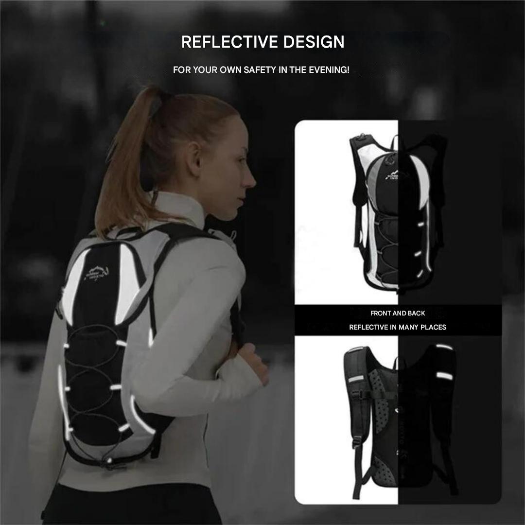 HydroTrail Rucksack mit eingebautem Wasserblase – Leicht & Wasserdicht | Karnz