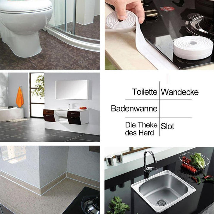 Wasserdichtes Reparaturband für Badewanne/Badezimmer/Küche | Karnz