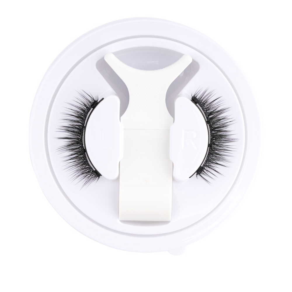 Karnz | Professional Magnet-Wimpern-Set | Kleberfrei & Wiederverwendbar | 3D-Volumen-Effekt | Inkl. Präzisions-Applikator | Wind- & Wasserfest | Hypoallergen