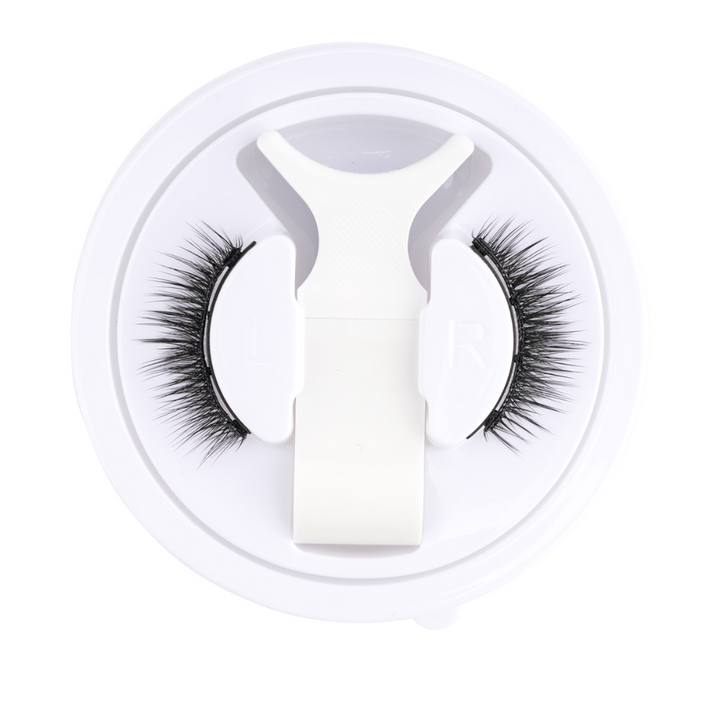 Karnz | Professional Magnet-Wimpern-Set | Kleberfrei & Wiederverwendbar | 3D-Volumen-Effekt | Inkl. Präzisions-Applikator | Wind- & Wasserfest | Hypoallergen