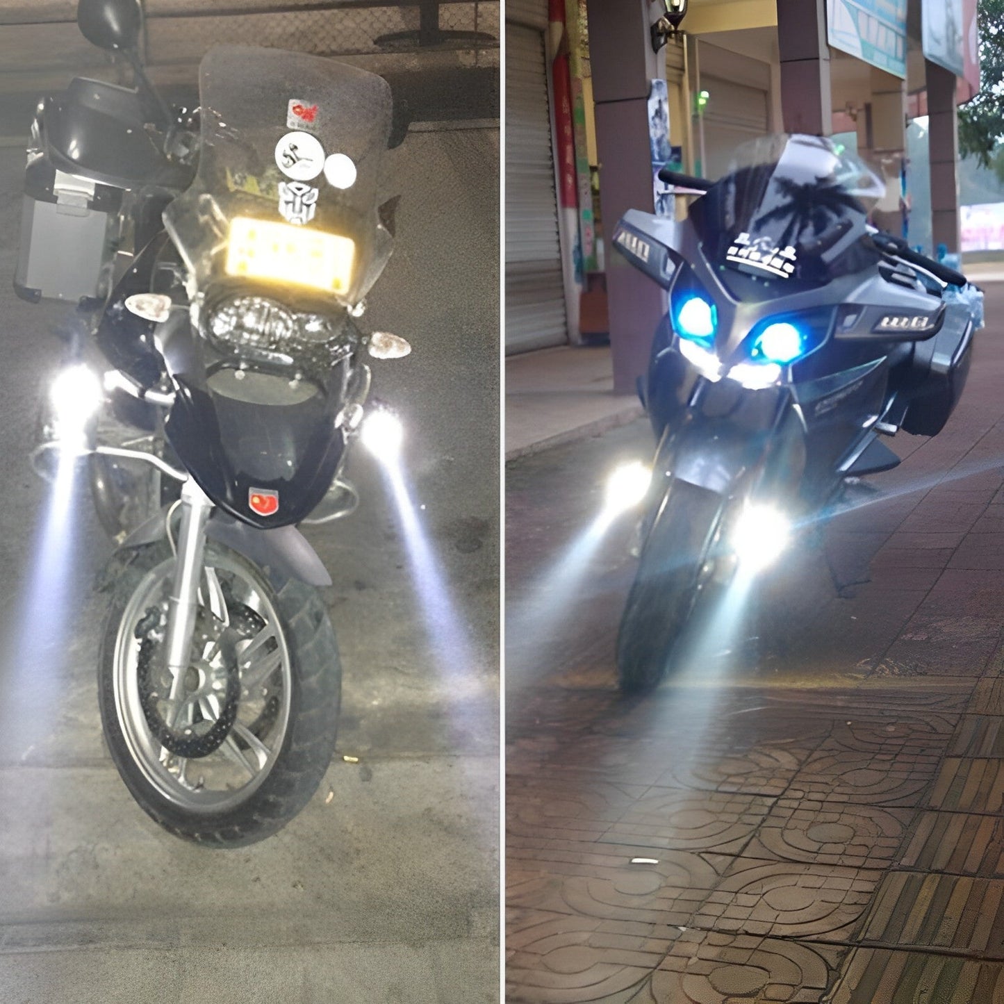 Motorrad-Fahrlicht LED-Zusatzscheinwerfer