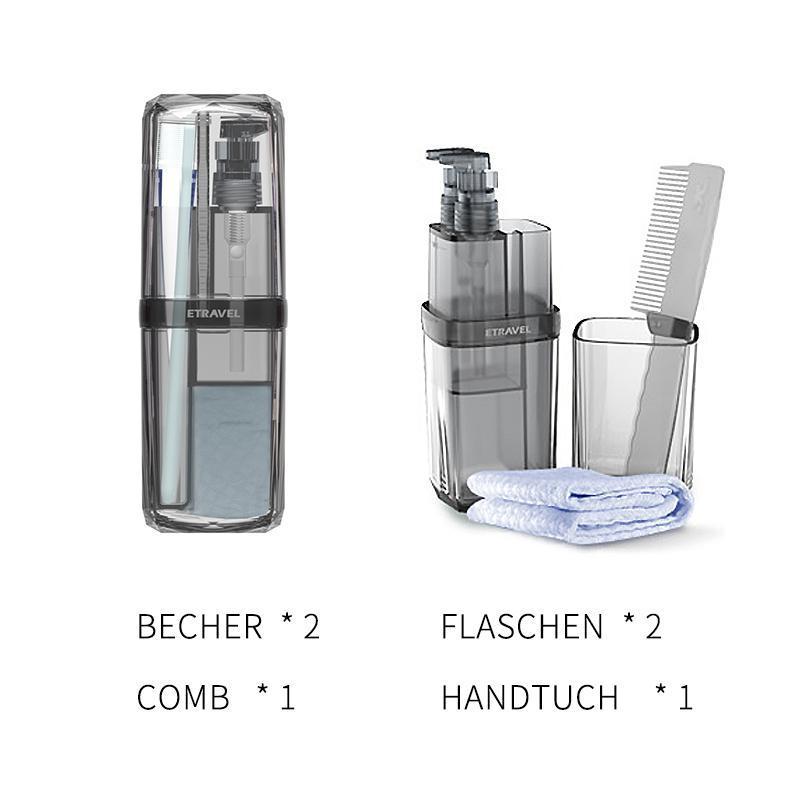 8 in 1 Kreatives Tragbares Reise Waschbecher-Set | Karnz