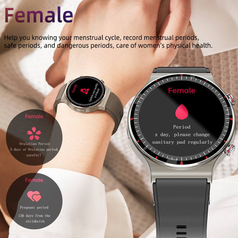 Sandsberg | Gesundheits-Smartwatch | EKG, SpO2 & Herzfrequenz